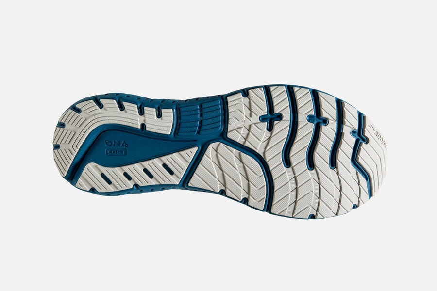 Brooks Glycerin 18 Road Running Shoes Mens White/Blue 941067-WUY
